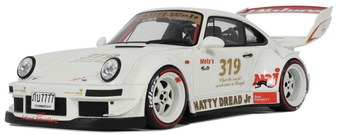 PORSCHE 911 964 RWB NATTI DREAD JUNIOR COUPE 2024 WHITE 1:18
