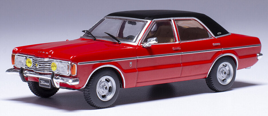 FORD ENGLAND TAUNUS GXL MKI 1973 RED 1:43 fra Ixo Model