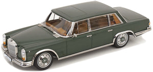 MERCEDES BENZ S-CLASS 600 PULLMAN (W100) 1963 GREEN MET 1:18