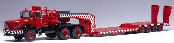 Berliet TB 015 M3 6x4 1960 rød/sort/hvid 1:43