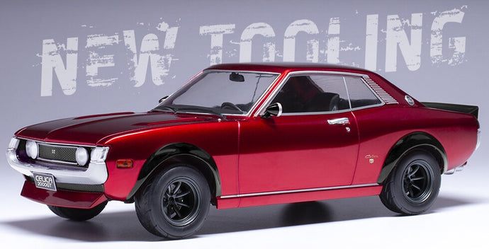 Toyota CELICA 2000 GT 1977 rød metallic 1:18