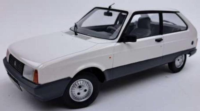 CITROEN AXEL 12 TRS 1990 WHITE GREY 1:18