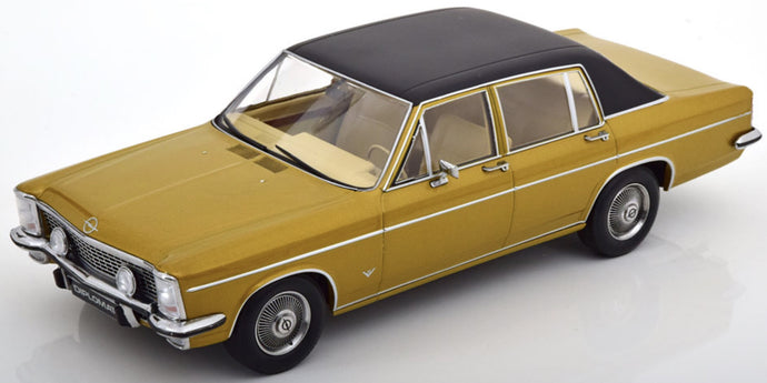 OPEL DIPLOMAT V8 1969 GOLD BLACK 1:18
