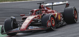 FERRARI F1 SF-24 TEAM SCUDERIA FERRARI N 16 WINNER ITALY MONZA GP 2024 CHARLES LECLERC RED WHITE BLACK 1:43