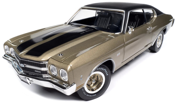 Chevrolet CHEVELLE SS (MCACN) 1970 guld/sort 1:18