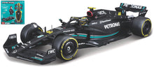 Indlæs billede til gallerivisning MERCEDES-AMG PETRONAS FORMULA ONE TEAM F1 W14 E PERFORMANCE #44 LEWIS HAMILTON 2023 - KIT sort/turkis 1:24