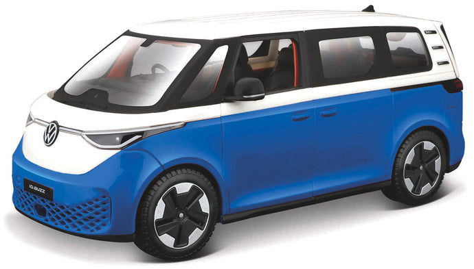VW ID.BUZZ - KIT blå/hvid 1:24 fra Maisto