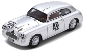BORGWARD HANSA 1500S N 42 24h LE MANS 1953 HANS HUGO HARTMANN - ADOLF BRUDES SILVER 1:43