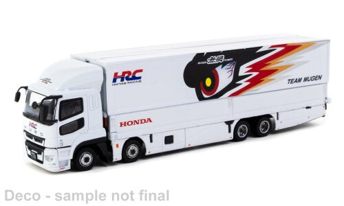 Mitsubishi FUSO SUPER GREAT TEAM MUGEN hvid/rød/sort 1:64
