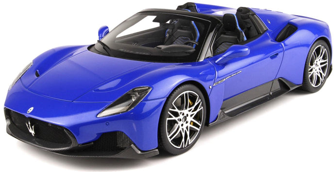 MASERATI MC20 CIELO SPIDER 2022 - MMXX DESIGN RIMS BLU INFINITO - BLUE MET 1:43