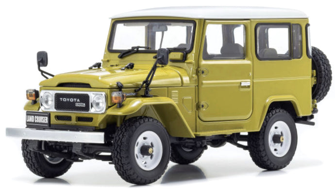 Toyota LAND CRUISER 40 VAN (BJ42V) 1980 mørk gul/hvid 1:18