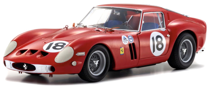 FERRARI 250 GTO TEAM NART N 18 WINNER 3h DAYTONA 1963 PEDRO RODRIGUEZ RED 1:18