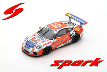 Indlæs billede til gallerivisning Porsche 911 GT3 CUP #7 JAXON EVANS PORSCHE CARRERA CUP AUSTRALIA CHAMPION 2018 rød/hvid/blå 1:43