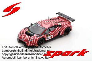 Lamborghini HURACAN GT3 #6 DEITZ/WESTWOOD/McCONVILLE/D'ALBERTO 12H BATHURST 2019 rød/hvid 1:43