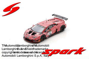 Lamborghini HURACAN GT3 EVO #6 D'ALBERTO/WALL/DIETZ/DENYER 5th 12H BATHURST 2022 rød/hvid 1:43