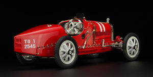 BUGATTI T35 N 11 NATION COULOR PROJECT ITALY 1924 RED