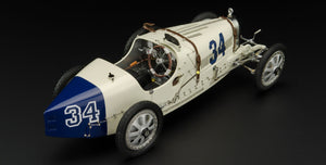 BUGATTI T35 N 34 NATION COULOR PROJECT USA 1924 WHITE