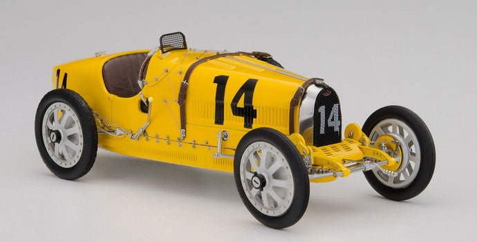 BUGATTI T35 N 14 NATION COULOR PROJECT BELGIUM 1924 YELLOW