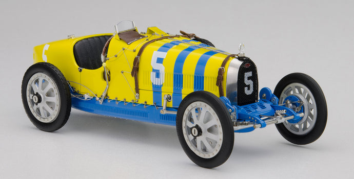 BUGATTI T35 SUEDE N 5 NATION COULOR PROJECT SWEDEN 1924 YELLOW BLUE