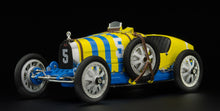 Indlæs billede til gallerivisning BUGATTI T35 SUEDE N 5 NATION COULOR PROJECT SWEDEN 1924 YELLOW BLUE