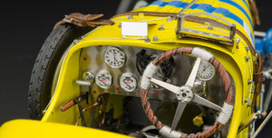 BUGATTI T35 SUEDE N 5 NATION COULOR PROJECT SWEDEN 1924 YELLOW BLUE