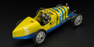 BUGATTI T35 SUEDE N 5 NATION COULOR PROJECT SWEDEN 1924 YELLOW BLUE