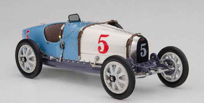 BUGATTI T35 N 5 NATION COULOR PROJECT ARGENTINA 1924 LIGHT BLUE WHITE