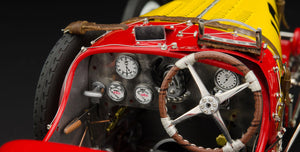 BUGATTI T35 N 18 NATIONAL COLOUR PROJECT SPAIN 1924 RED YELLOW