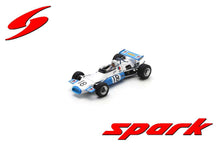 Indlæs billede til gallerivisning BRABHAM F2 BT30 N 18 PAU FRANCE GP 1970 JACK BRABHAM LIGHT BLUE WHITE 1:43
