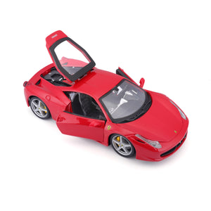FERRARI 458 ITALIA 2009 RED 1:24
