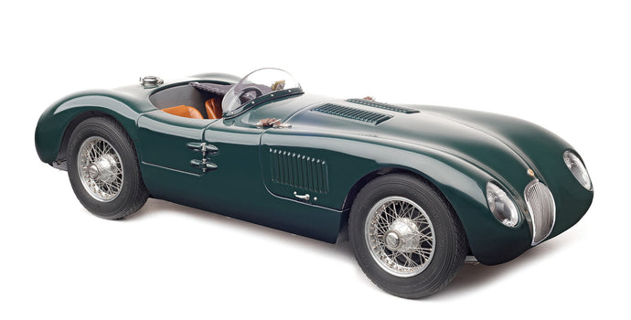 JAGUAR C-TYPE SPIDER STREET VERSION 1952 BRITISH RACING GREEN