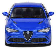 Indlæs billede til gallerivisning ALFA ROMEO GIULIA QUADRIFOGLIO 2019 BLUE 1:43