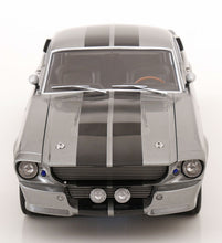 Indlæs billede til gallerivisning FORD USA MUSTANG SHELBY GT500 ELEANOR COUPE 1967 GREY BLACK 1:12