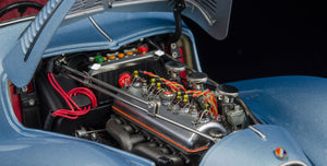 TALBOT LAGO T150 COUPE C-SS TEARDROP FIGONI & FALASCHI 1937 LIGHT BLUE MET