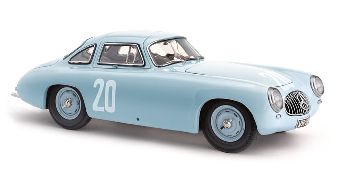 MERCEDES BENZ 300SL (W154) TEAM DAIMLER-BENZ AG N 20 2nd BERN GP 1952 H.LANG LIGHT BLUE