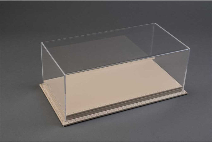 1:18 Mulhouse Deluxe Display Case with Leather Beige Base