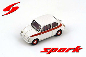 FIAT 500 SPORT 1958 WHITE 1:43
