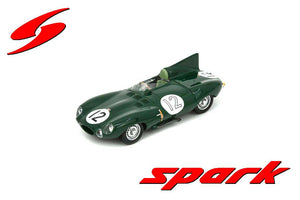 Jaguar D #12 MOSS/WALKER 24H LE MANS 1954 mørk grøn 1:43