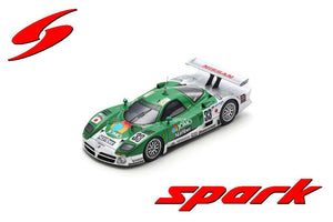 Nissan R390 GT1 #33 MOTOYAMA/KAGEYAMA/KUROSAWA 10th 24H LE MANS 1998 grøn/sølv 1:43