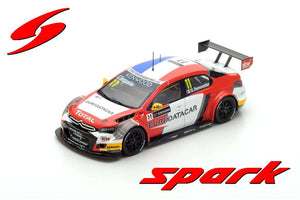 CITROEN C-ELYSEE WTCC #11 GREGOIRE DEMOUSTIER QATAR 2016 rød/hvid/sort 1:43