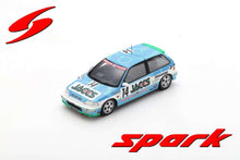 Indlæs billede til gallerivisning Honda CIVIC EF9 #14 NAKAYA/HATTORI 2nd DIV 3 JTC RD4 SENDAI HI-LAND 1991 lys blå/hvid 1:43