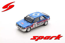 Indlæs billede til gallerivisning Renault 11 TURBO #9 CHATRIOT/PERIN RALLY MONTE CARLO 1987 blå/hvid/rød 1:43