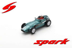 Brm P25 #26 LES LESTON BRITISH GP 1957 grøn metallic 1:43