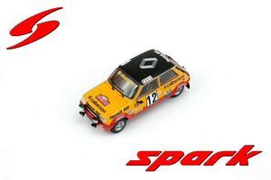 Renault 5 ALPINE Gr2 #12 FREQUELIN/DELAVAL 3rd RALLY MONTE CARLO 1978 gul/sort/rød 1:43