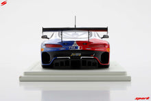 Indlæs billede til gallerivisning Mercedes Benz AMG GT3 #81 TRISTAN VAUTIER FIA MOTORSPORT GAMES GT SPRINT CUP PAUL RICARD 2022 blå/hvid/rød 1:43