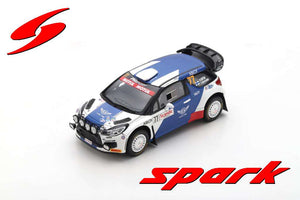 Citroen DS3 WRC #77 ARCTIC LAPLAND RALLY 2020 hvid/blå/rød 1:43