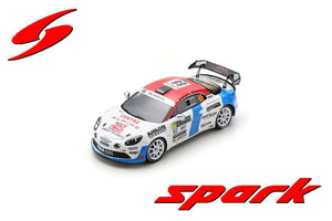 Alpine A110 RALLY RGT #66 FERRARO/CORNEGLIO 2nd RGT RALLY MONTE CARLO 2023 hvid/blå/rød 1:43