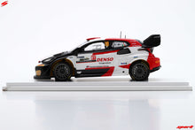 Indlæs billede til gallerivisning TOYOTA YARIS GR HYBRID RALLY1 TEAM TOYOTA GAZOO RACING WRT N 18 5th RALLY JAPAN 2023 T.KATSUTA - AARON JOHNSTON WHITE RED BLACK 1:43