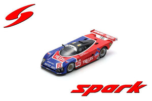SPICE SE88C #102 GRAND/MAUSONNEUVE/LAPEYRE 23th 24H LE MANS 1990 blå/rød 1:43