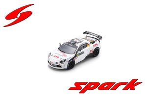 RENAULT ALPINE A110 RGT TEAM CHAZEL TECHNOLOGIES COURSE N 59 2nd RGT RALLY MONTECARLO 2024 ERIC ROYERE - ALEXIS GRENIER WHITE BLACK 1:43